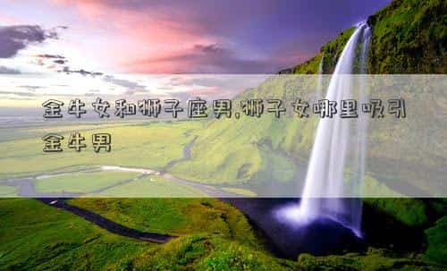 狮子与金牛其实是绝配，金牛女和狮子座男,狮子女哪里吸引金牛男