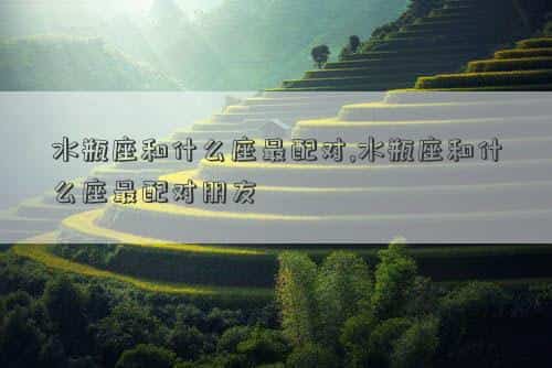 水瓶座和什么座最适合当朋友，水瓶座和什么座最配对,水瓶座和什么座最配对朋友