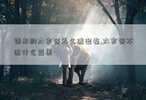太岁符请回来放哪里，请来的太岁符怎么送出去,太岁符不送什么后果