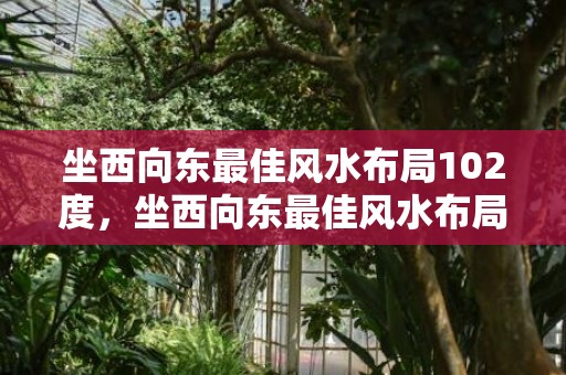 坐西向东最佳风水布局102度，坐西向东最佳风水布局与命格