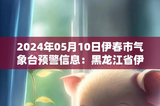 2024年05月10日伊春市气象台预警信息：黑龙江省伊春市发布大风蓝色预警