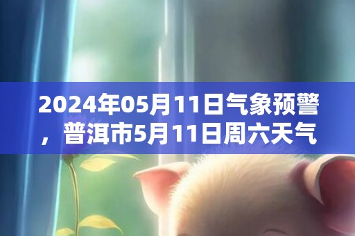 2024年05月11日气象预警，普洱市5月11日周六天气预报 大部小雨