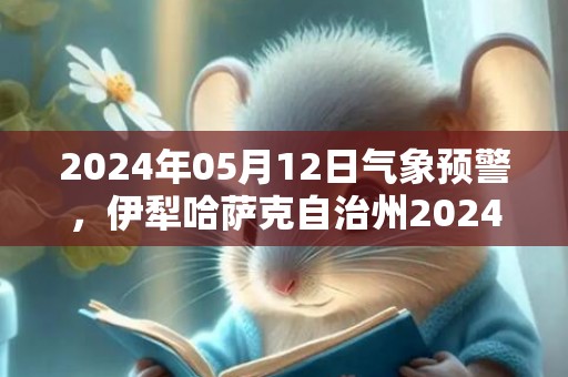 2024年05月12日气象预警，伊犁哈萨克自治州2024/05/12天气预报 大部小雨转多云