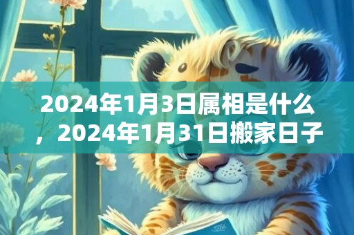2024年1月3日属相是什么，2024年1月31日搬家日子好吗