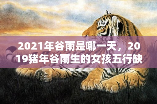 2021年谷雨是哪一天，2019猪年谷雨生的女孩五行缺土要怎么起名字