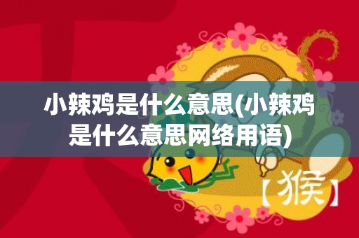 小辣鸡是什么意思(小辣鸡是什么意思网络用语)