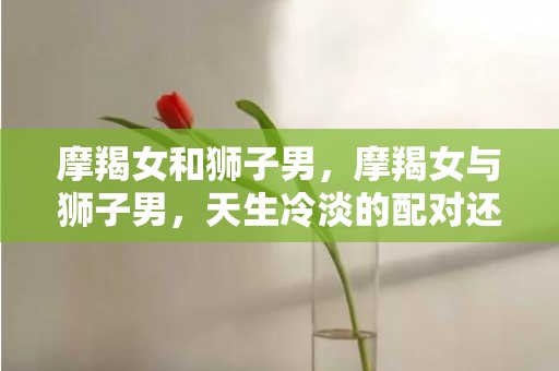 摩羯女和狮子男，摩羯女与狮子男，天生冷淡的配对还是完美的奇迹？