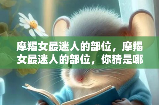 摩羯女最迷人的部位，摩羯女最迷人的部位，你猜是哪里？