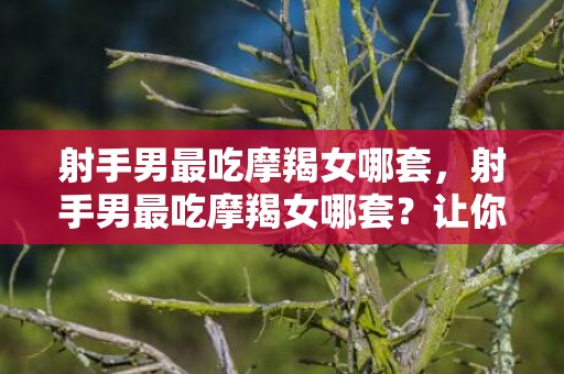 射手男最吃摩羯女哪套，射手男最吃摩羯女哪套？让你彻底了解射手男与摩羯女的命中契合度！