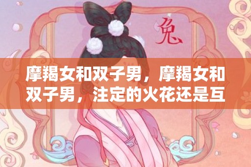 摩羯女和双子男，摩羯女和双子男，注定的火花还是互相伤害？