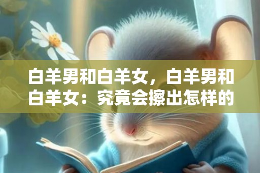 白羊男和白羊女，白羊男和白羊女：究竟会擦出怎样的火花？