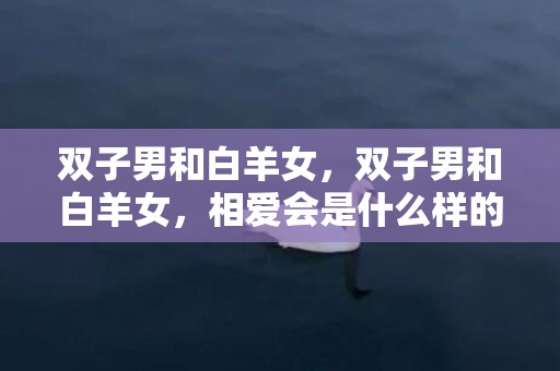 双子男和白羊女，双子男和白羊女，相爱会是什么样的结果?