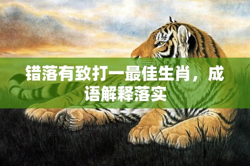 错落有致打一最佳生肖，成语解释落实