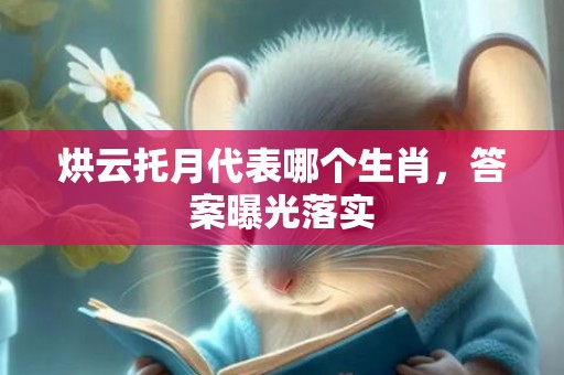 烘云托月代表哪个生肖，答案曝光落实