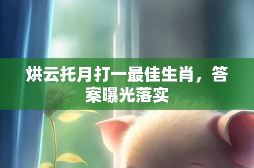 烘云托月打一最佳生肖，答案曝光落实