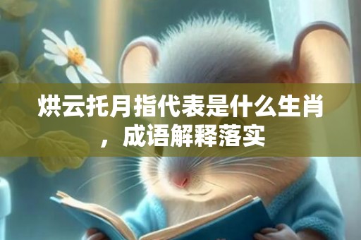 烘云托月指代表是什么生肖，成语解释落实