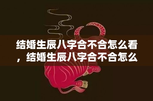 结婚生辰八字合不合怎么看，结婚生辰八字合不合怎么看