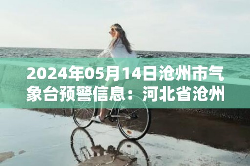 2024年05月14日沧州市气象台预警信息：河北省沧州市更新大风蓝色预警
