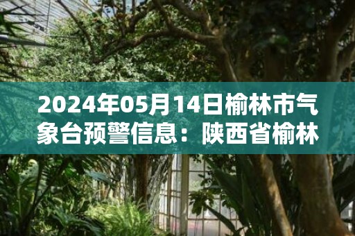 2024年05月14日榆林市气象台预警信息：陕西省榆林市发布大风蓝色预警