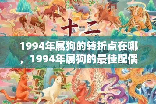 1994年属狗的转折点在哪，1994年属狗的最佳配偶