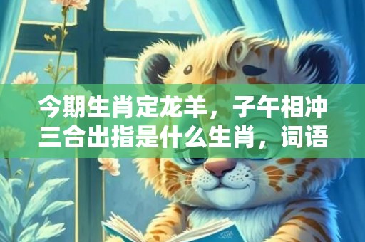 今期生肖定龙羊，子午相冲三合出指是什么生肖，词语解释落实