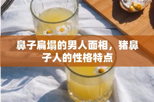 鼻子扁塌的男人面相，猪鼻子人的性格特点