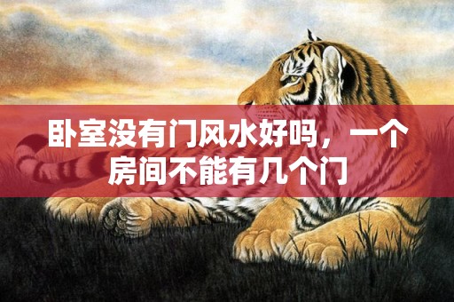 卧室没有门风水好吗，一个房间不能有几个门