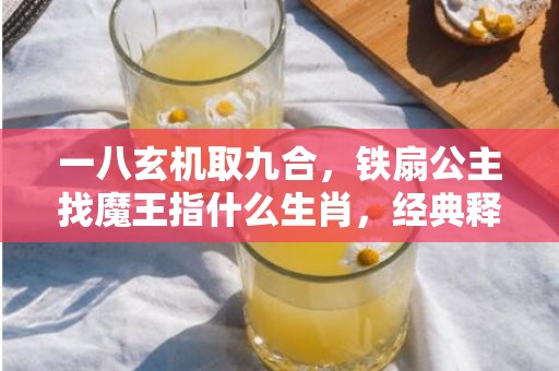 一八玄机取九合，铁扇公主找魔王指什么生肖，经典释义