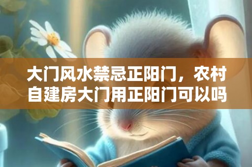 大门风水禁忌正阳门，农村自建房大门用正阳门可以吗