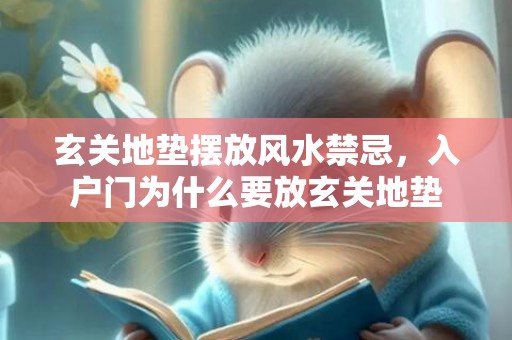 玄关地垫摆放风水禁忌，入户门为什么要放玄关地垫