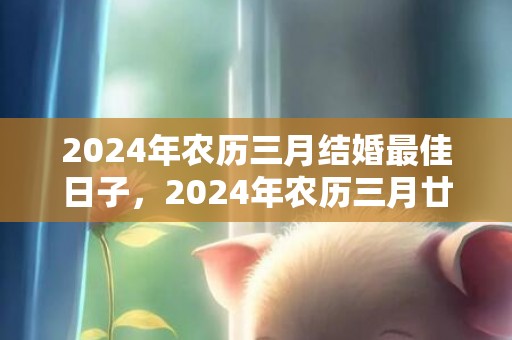 2024年农历三月结婚最佳日子，2024年农历三月廿九装修吉利吗