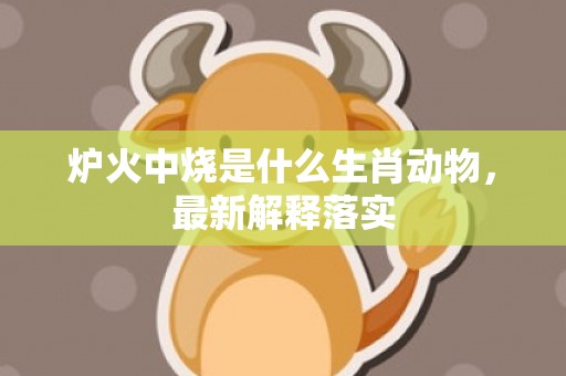 炉火中烧是什么生肖动物，最新解释落实