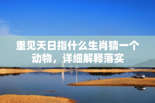 重见天日指什么生肖猜一个动物，详细解释落实