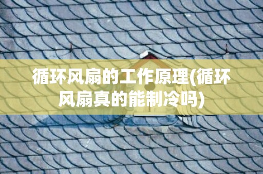循环风扇的工作原理(循环风扇真的能制冷吗)