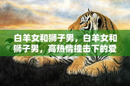 白羊女和狮子男，白羊女和狮子男，高热情撞击下的爱情火花？