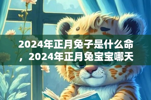 2024年正月兔子是什么命，2024年正月兔宝宝哪天出生好