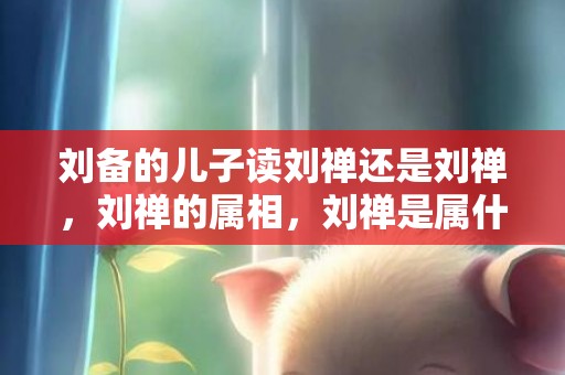刘备的儿子读刘禅还是刘禅，刘禅的属相，刘禅是属什么生肖的