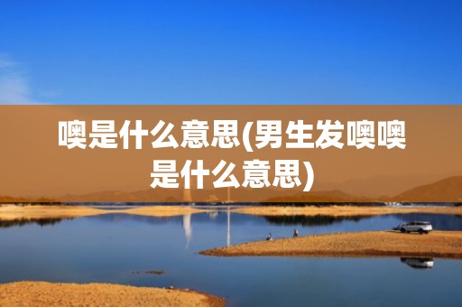 噢是什么意思(男生发噢噢是什么意思)