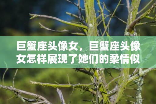 巨蟹座头像女，巨蟹座头像女怎样展现了她们的柔情似水？