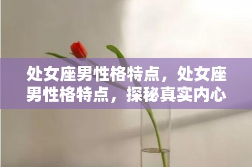 处女座男性格特点，处女座男性格特点，探秘真实内心！