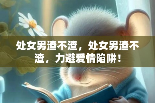 处女男渣不渣，处女男渣不渣，力避爱情陷阱！