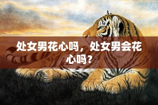 处女男花心吗，处女男会花心吗？
