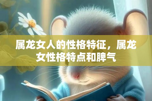 属龙女人的性格特征，属龙女性格特点和脾气