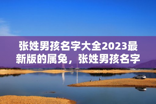 张姓男孩名字大全2023最新版的属兔，张姓男孩名字大全2018，属狗张氏起名