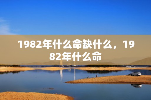 1982年什么命缺什么，1982年什么命
