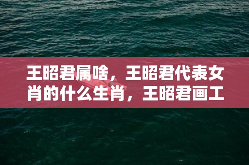 王昭君属啥，王昭君代表女肖的什么生肖，王昭君画工弃市