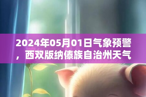 2024年05月01日气象预警，西双版纳傣族自治州天气预报 大部多云转晴