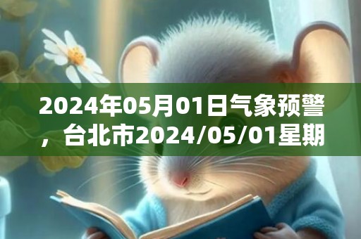 2024年05月01日气象预警，台北市2024/05/01星期三天气预报 大部中雨