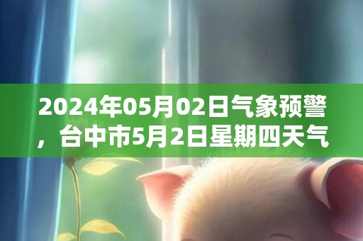 2024年05月02日气象预警，台中市5月2日星期四天气预报 大部小雨转多云