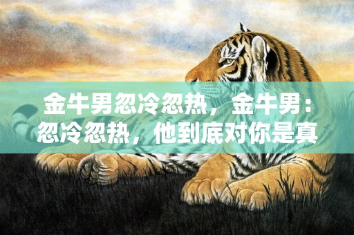 金牛男忽冷忽热，金牛男：忽冷忽热，他到底对你是真心还是玩心？